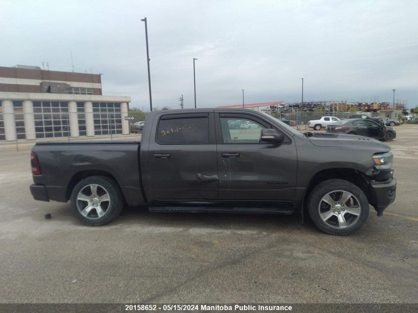 2019 Dodge Ram 1500 Sport Crew Cab VIN: 1C6SRFLT6KN868525 Lot: 20158652