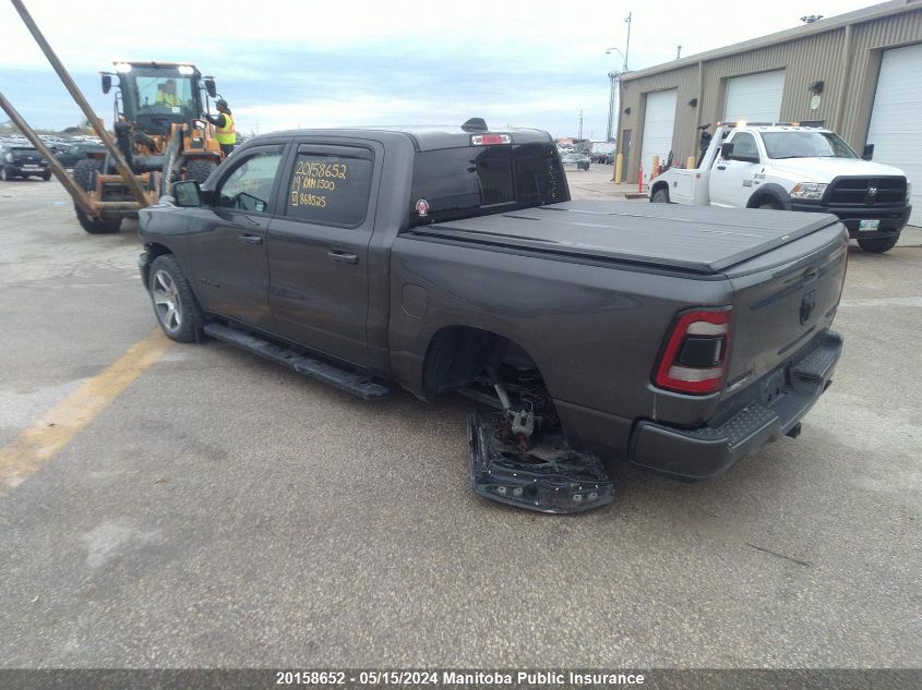 2019 Dodge Ram 1500 Sport Crew Cab VIN: 1C6SRFLT6KN868525 Lot: 20158652