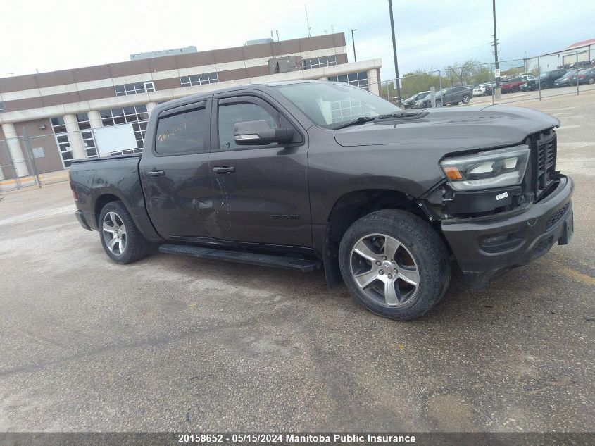 2019 Dodge Ram 1500 Sport Crew Cab VIN: 1C6SRFLT6KN868525 Lot: 20158652