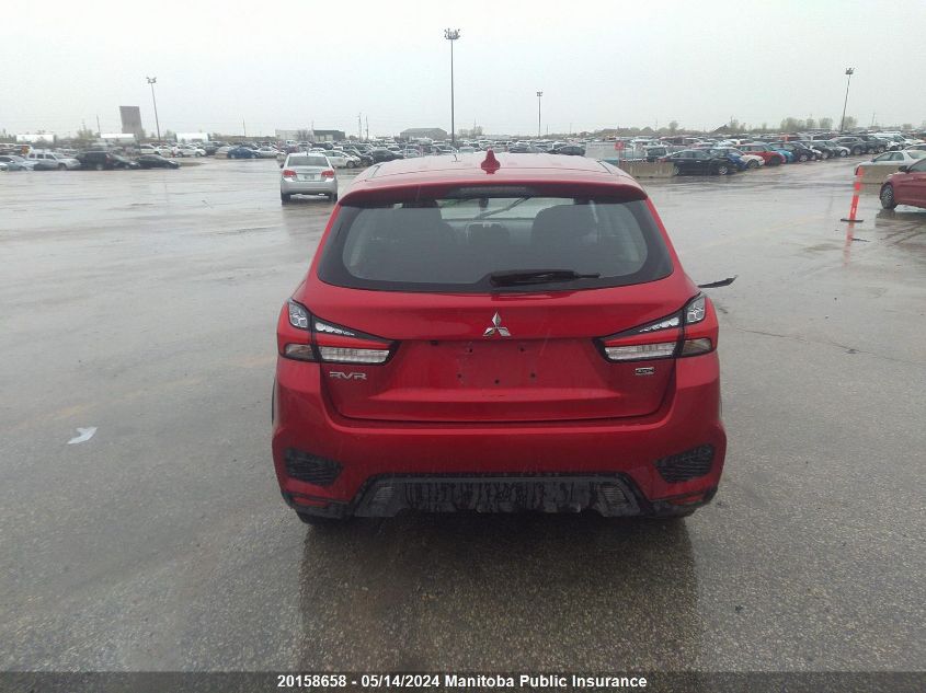 2021 Mitsubishi Rvr Es VIN: JA4AJUAU1MU605857 Lot: 20158658