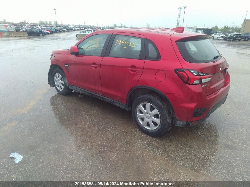 2021 Mitsubishi Rvr Es VIN: JA4AJUAU1MU605857 Lot: 20158658