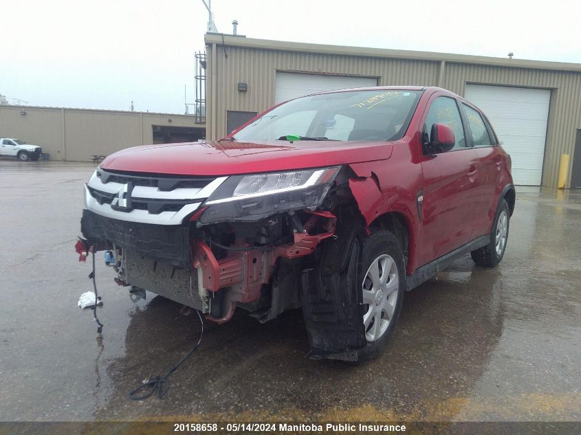 2021 Mitsubishi Rvr Es VIN: JA4AJUAU1MU605857 Lot: 20158658