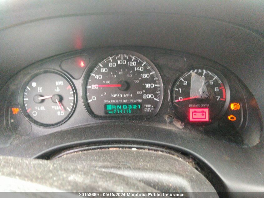 2005 Chevrolet Monte Carlo Ls VIN: 2G1WW12E859242399 Lot: 20158669