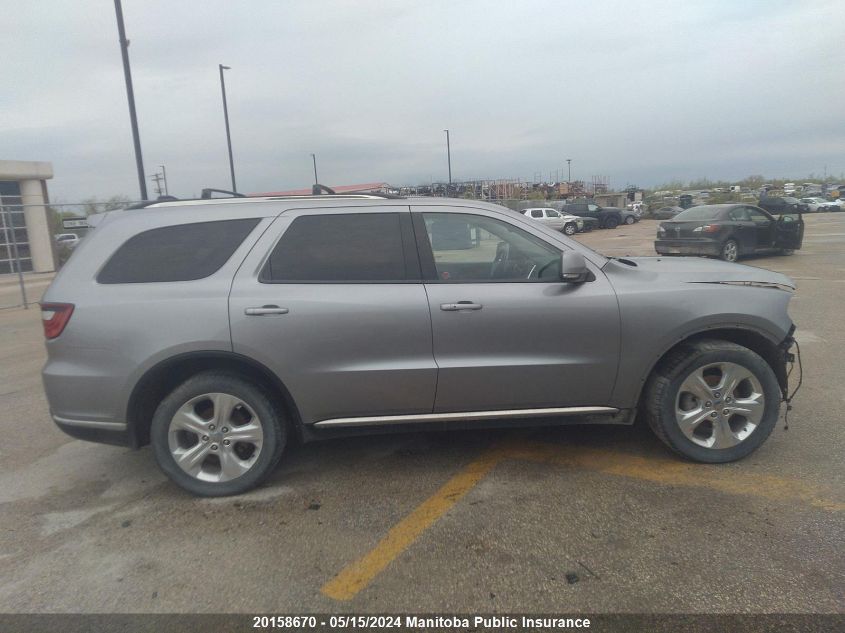 2014 Dodge Durango Limited VIN: 1C4RDJDG2EC976134 Lot: 20158670