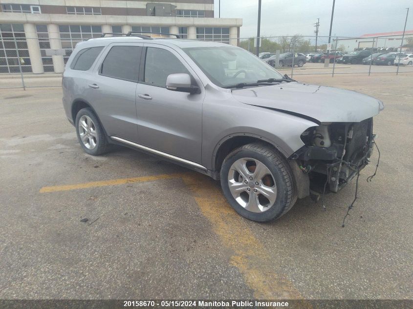 2014 Dodge Durango Limited VIN: 1C4RDJDG2EC976134 Lot: 20158670