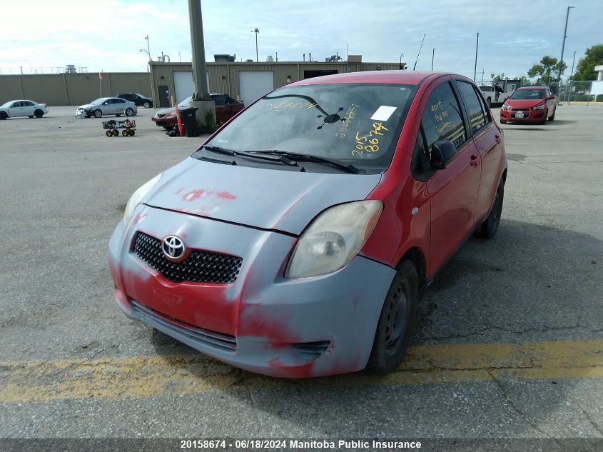 2007 Toyota Yaris Le VIN: JTDKT923975100137 Lot: 20158674