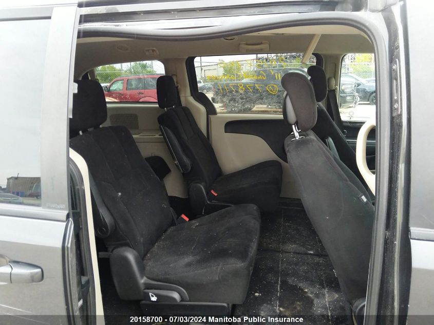 2011 Dodge Grand Caravan Sxt VIN: 2D4RN4DG4BR778711 Lot: 20158700