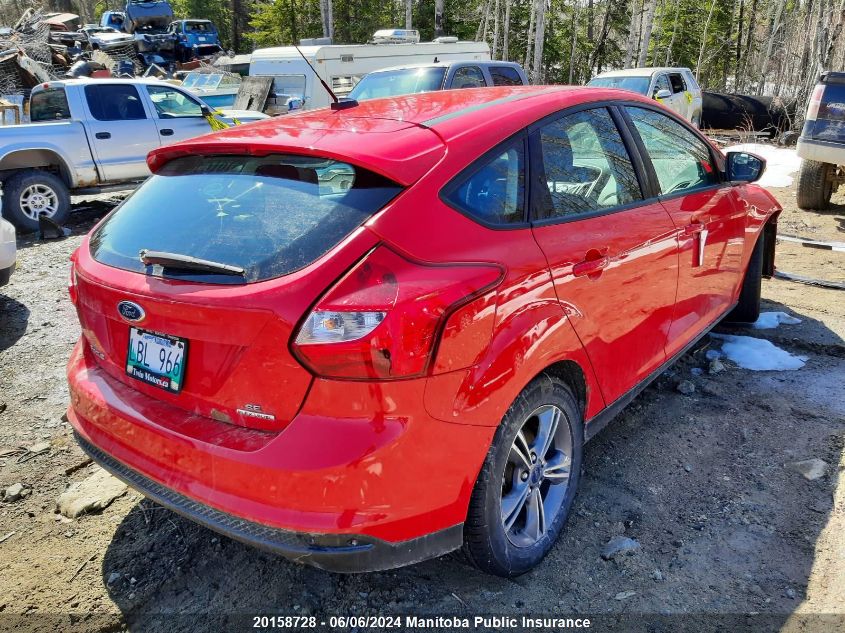 2014 Ford Focus Se VIN: 1FADP3K2XEL328728 Lot: 20158728