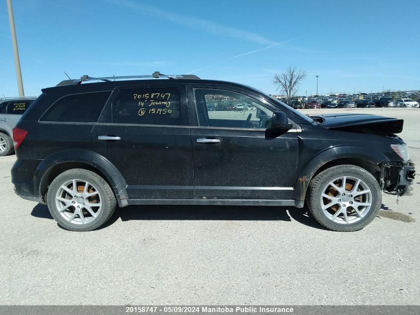 2014 Dodge Journey R/T VIN: 3C4PDDFG2ET151950 Lot: 20158747