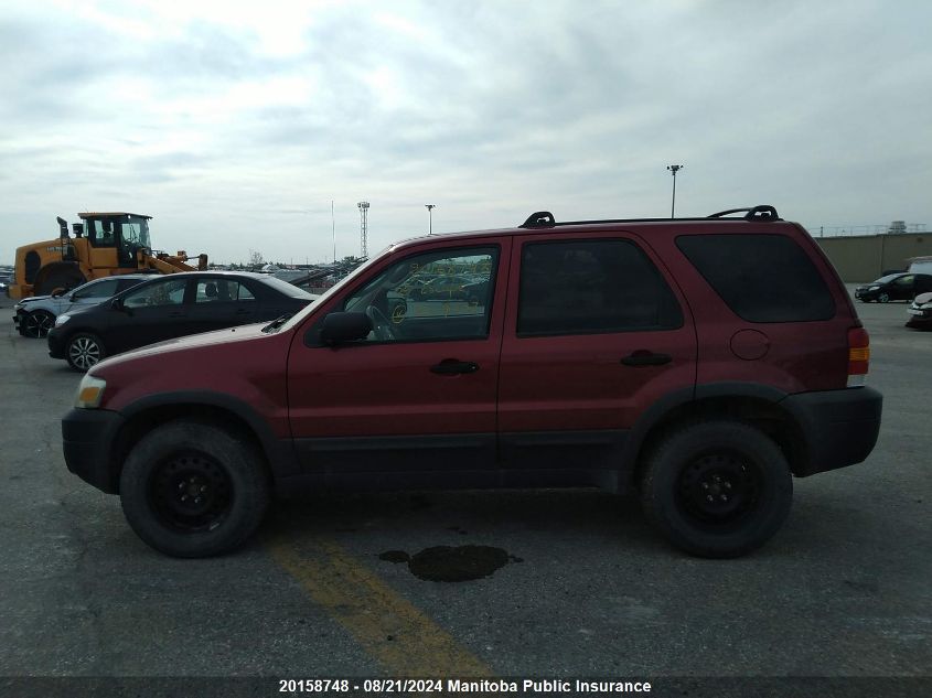 2005 Ford Escape Xlt V6 VIN: 1FMYU93105KD09037 Lot: 20158748