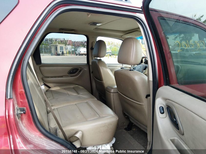 2005 Ford Escape Xlt V6 VIN: 1FMYU93105KD09037 Lot: 20158748