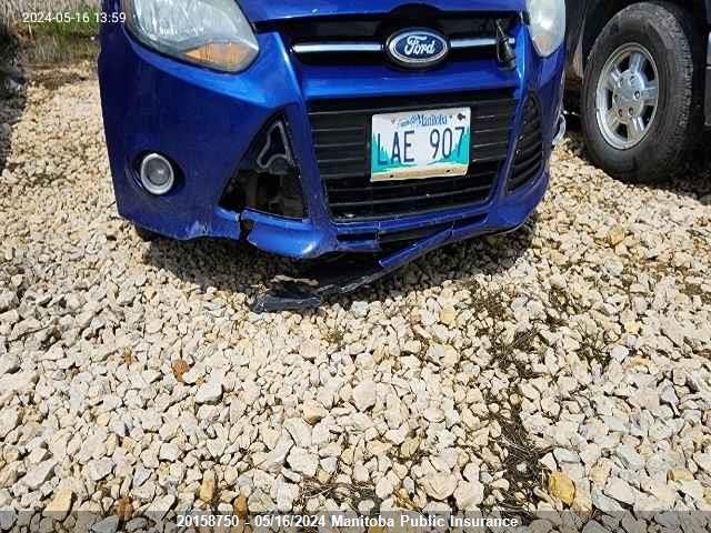 2012 Ford Focus Titanium VIN: 1FAHP3N23CL439759 Lot: 20158750