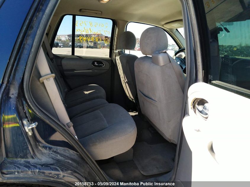 2007 Chevrolet Trailblazer Ls VIN: 1GNDT13S572133449 Lot: 20158753