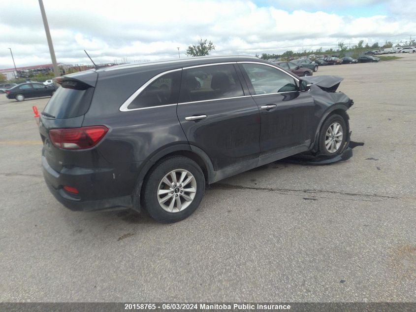 2019 Kia Sorento Ex VIN: 5XYPGDA34KG470250 Lot: 20158765