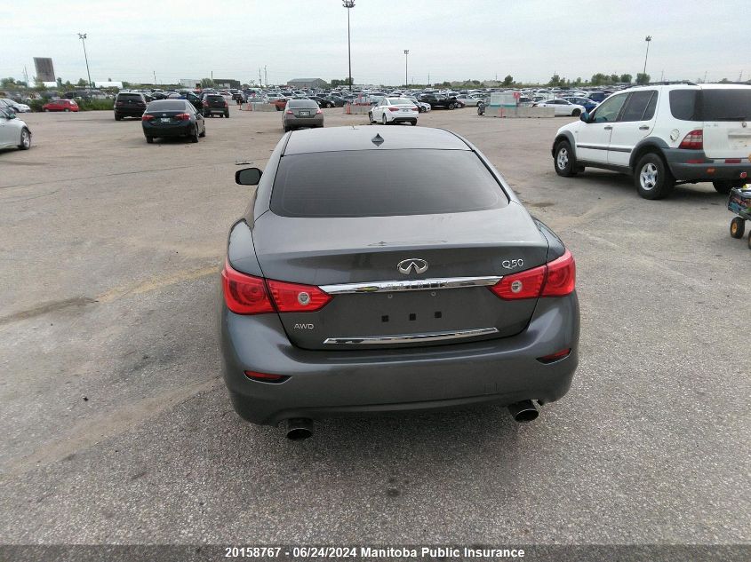 2017 Infiniti Q50 3.0T VIN: JN1EV7AR3HM836163 Lot: 20158767