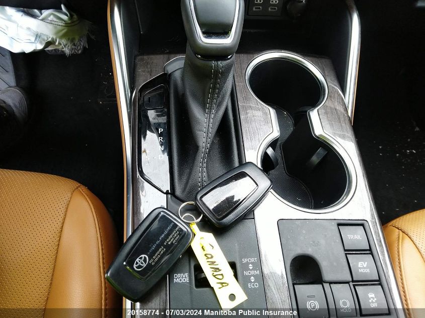 2023 Toyota Highlander Hybrid Limited VIN: 5TDEBRCH9PS117721 Lot: 20158774