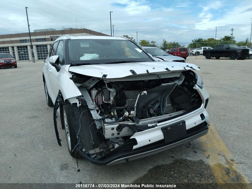 2023 Toyota Highlander Hybrid Limited VIN: 5TDEBRCH9PS117721 Lot: 20158774
