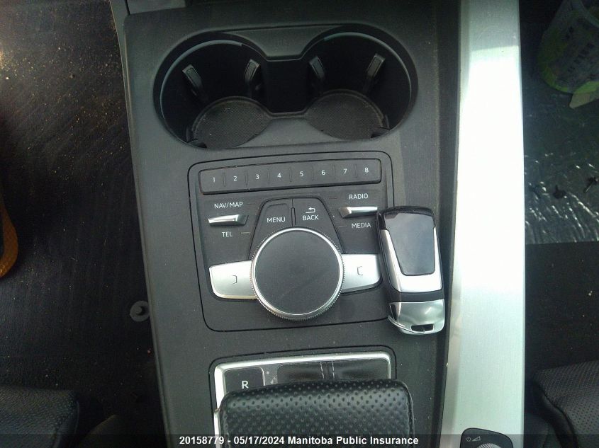 2018 Audi A5 2.0T Quattro VIN: WAUFNCF51JA094222 Lot: 20158779