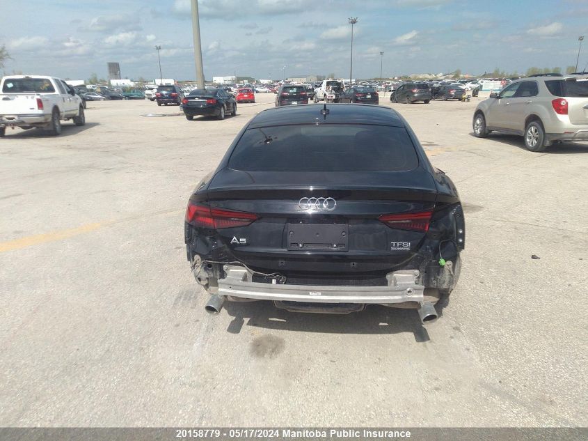 2018 Audi A5 2.0T Quattro VIN: WAUFNCF51JA094222 Lot: 20158779