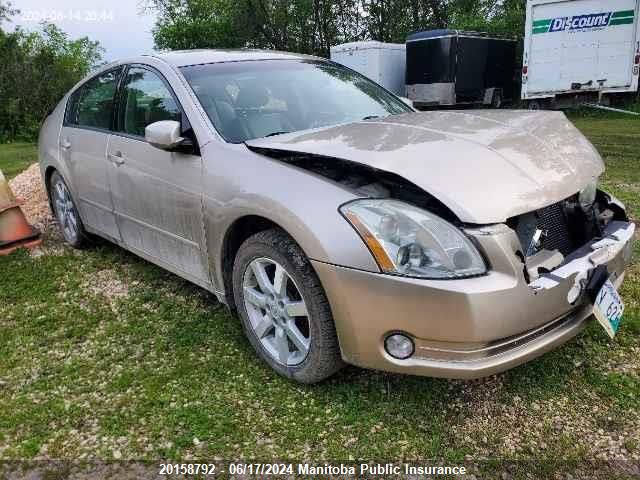 2005 Nissan Maxima 3.5 Sl VIN: 1N4BA41E95C840359 Lot: 20158792