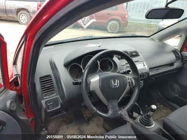 2008 Honda Fit Sport VIN: JHMGD37638S804077 Lot: 20158809