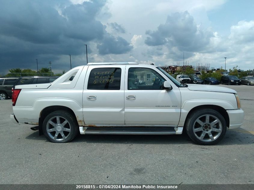 2004 Cadillac Escalade Ext VIN: 3GYEK62N14G281989 Lot: 20158815