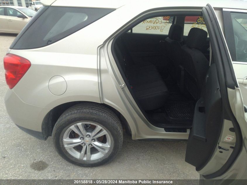 2013 Chevrolet Equinox Ls VIN: 2GNALBEK3D6400432 Lot: 20158818