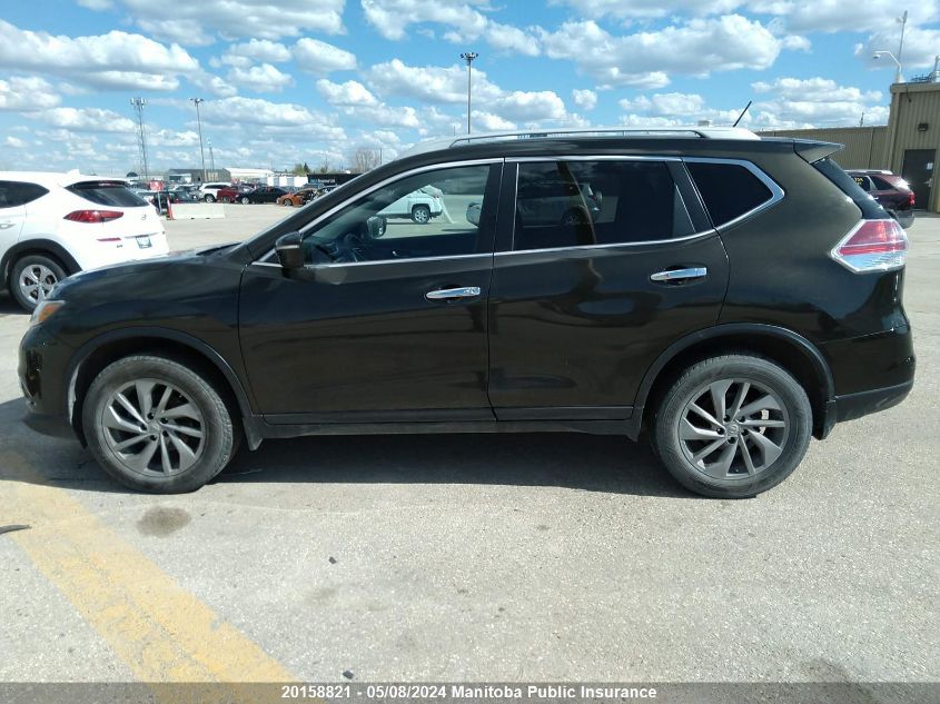 2014 Nissan Rogue Sl VIN: 5N1AT2MV6EC830559 Lot: 20158821