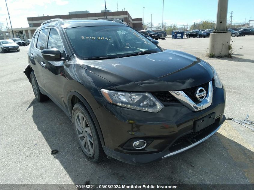 2014 Nissan Rogue Sl VIN: 5N1AT2MV6EC830559 Lot: 20158821