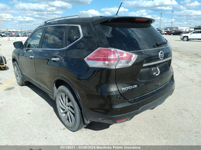 2014 Nissan Rogue Sl VIN: 5N1AT2MV6EC830559 Lot: 20158821