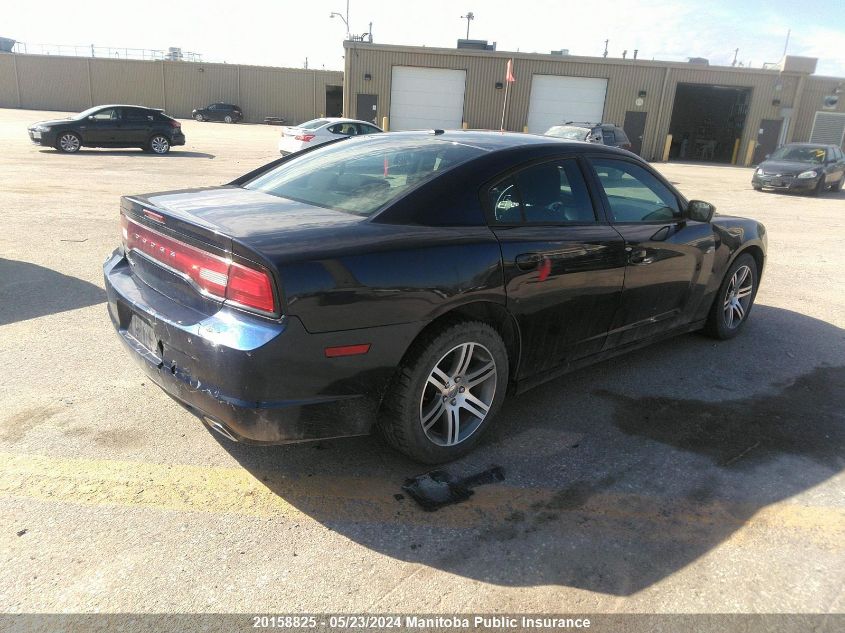 2013 Dodge Charger Sxt VIN: 2C3CDXHG4DH635904 Lot: 20158825