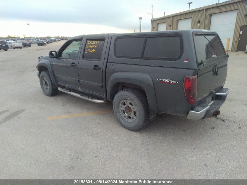 2008 GMC Canyon Sle Crew Cab VIN: 1GTDT13E888175289 Lot: 20158831