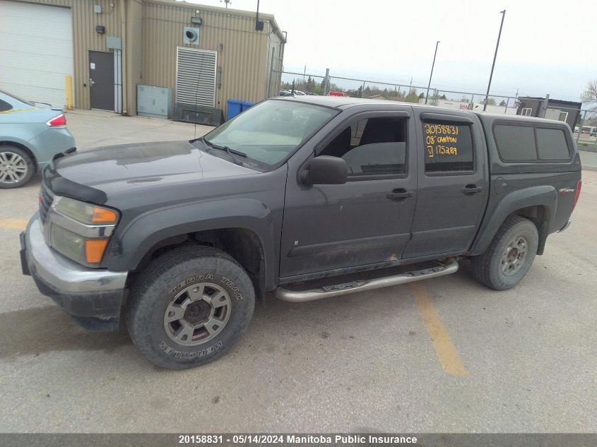 2008 GMC Canyon Sle Crew Cab VIN: 1GTDT13E888175289 Lot: 20158831