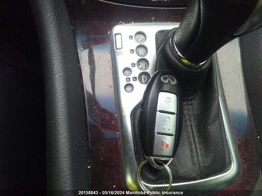 2011 Infiniti Ex35 VIN: JN1AJ0HRXBM853296 Lot: 20158843