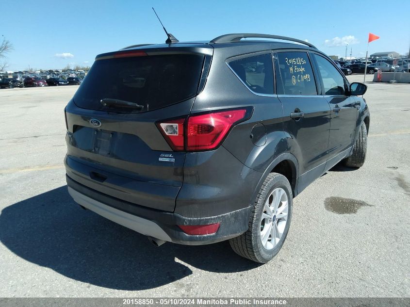 2019 Ford Escape Sel VIN: 1FMCU9HD6KUC11093 Lot: 20158850