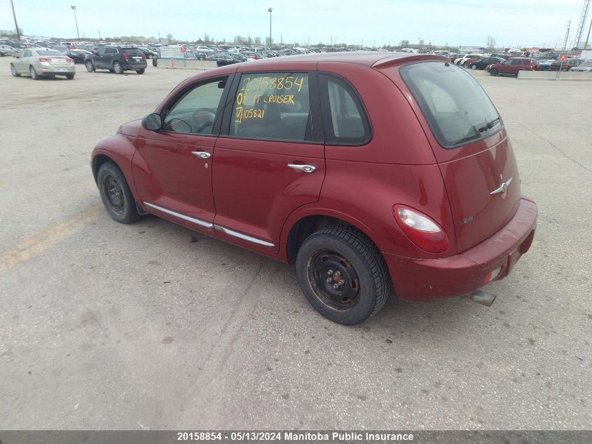 2008 Chrysler Pt Cruiser VIN: 3A8FY48B58T105821 Lot: 20158854