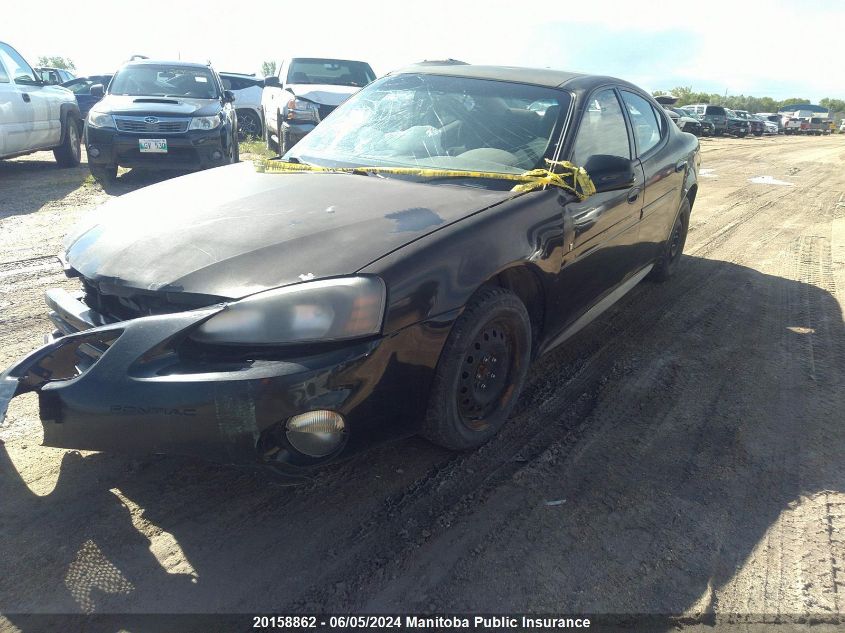 2008 Pontiac Grand Prix VIN: 2G2WP552481187485 Lot: 20158862