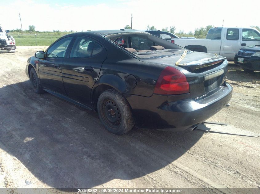 2008 Pontiac Grand Prix VIN: 2G2WP552481187485 Lot: 20158862