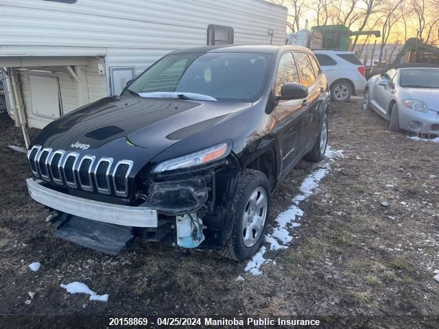 2018 Jeep Cherokee Sport VIN: 1C4PJMAB2JD593194 Lot: 20158869