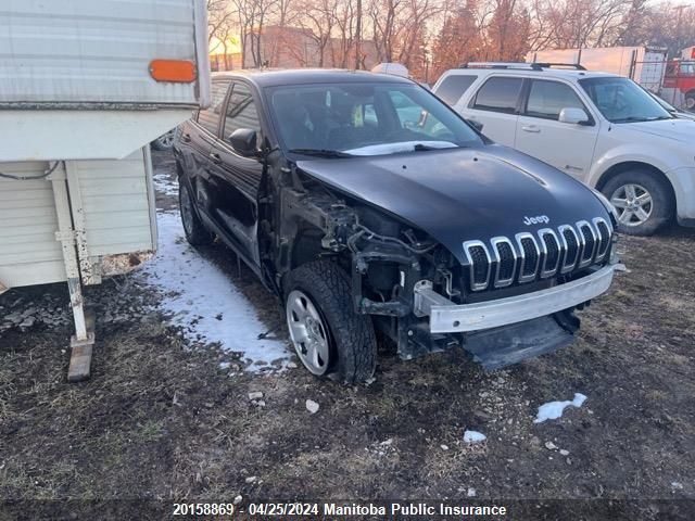 2018 Jeep Cherokee Sport VIN: 1C4PJMAB2JD593194 Lot: 20158869