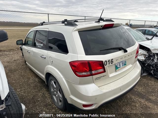 2012 Dodge Journey R/T VIN: 3C4PDDFG0CT334597 Lot: 20158871