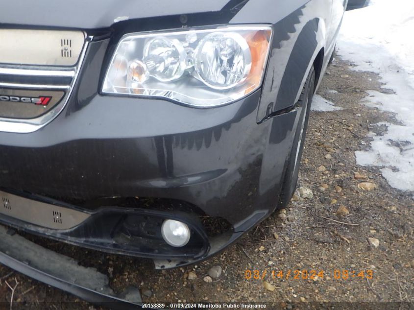 2017 Dodge Grand Caravan Crew VIN: 2C4RDGDG8HR686382 Lot: 20158889