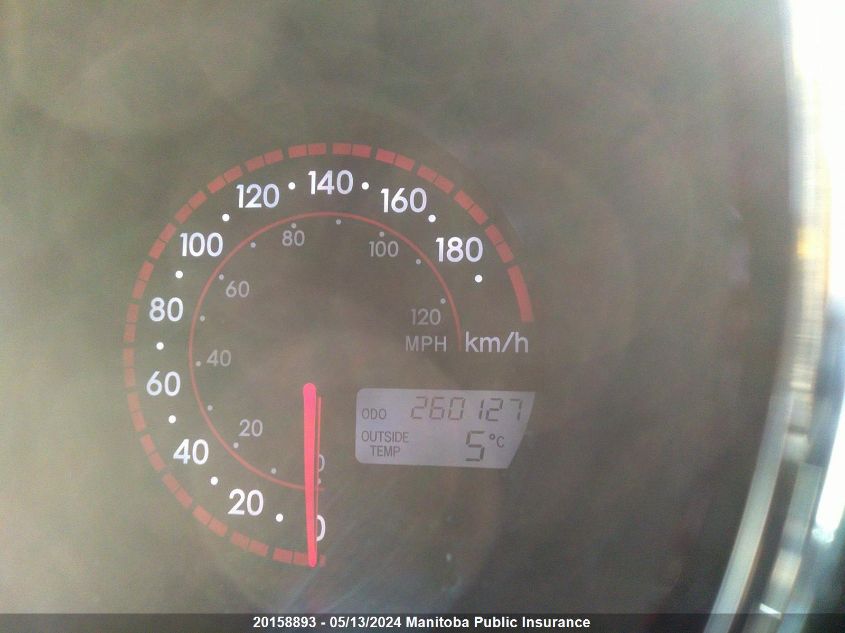 2006 Toyota Matrix Xr VIN: 2T1KR32E36C613799 Lot: 20158893