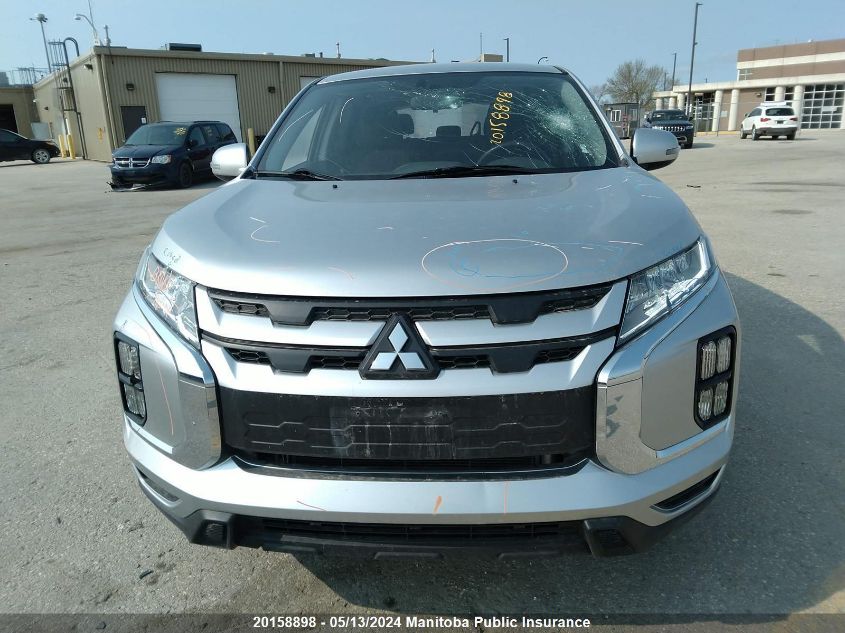 2022 Mitsubishi Rvr Se VIN: JA4AJVAW9NU601435 Lot: 20158898