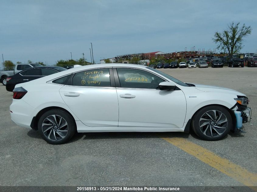 2021 Honda Insight VIN: 19XZE4F5XME400101 Lot: 20158913