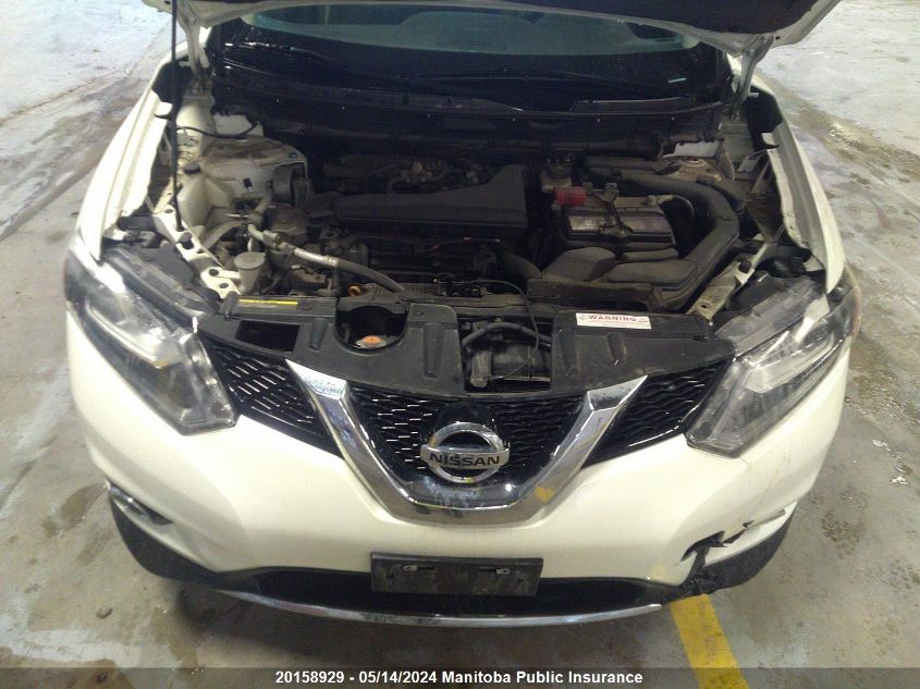 2015 Nissan Rogue Sl VIN: 5N1AT2MVXFC919410 Lot: 20158929