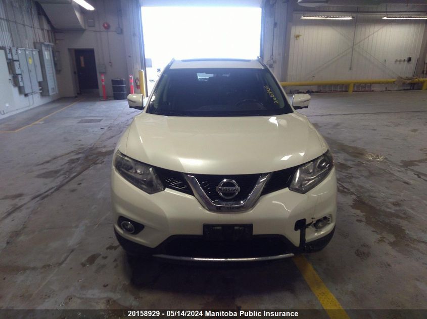 2015 Nissan Rogue Sl VIN: 5N1AT2MVXFC919410 Lot: 20158929