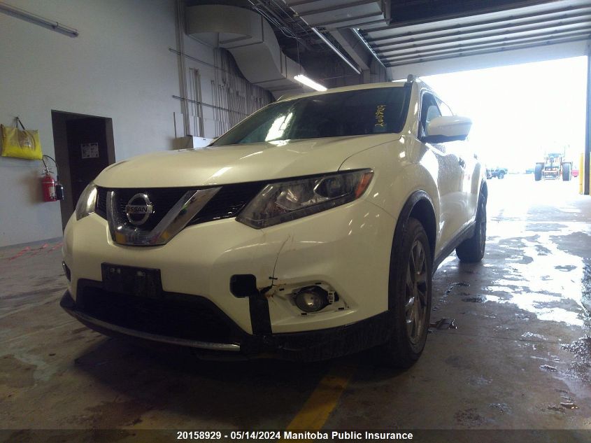 2015 Nissan Rogue Sl VIN: 5N1AT2MVXFC919410 Lot: 20158929