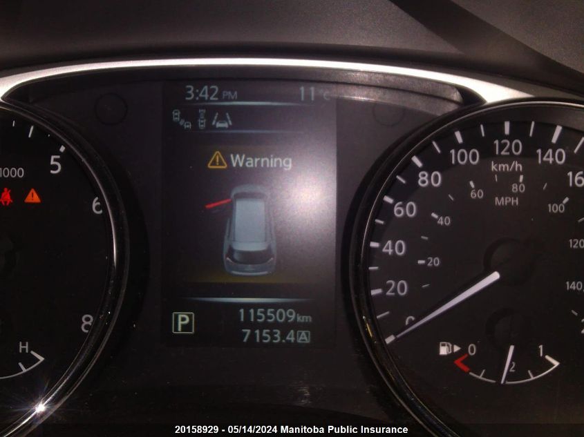 2015 Nissan Rogue Sl VIN: 5N1AT2MVXFC919410 Lot: 20158929