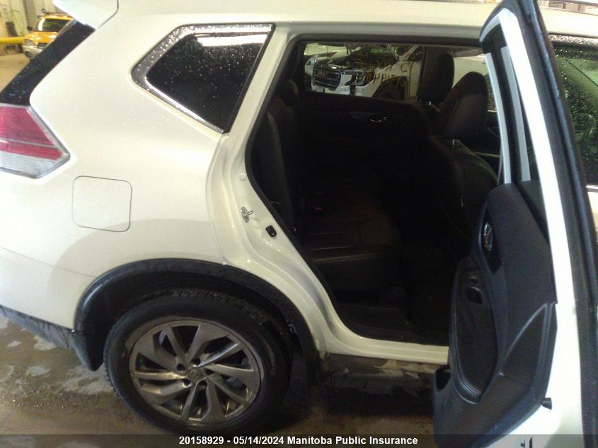 2015 Nissan Rogue Sl VIN: 5N1AT2MVXFC919410 Lot: 20158929